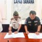 Kepala Lapas Kelas IIB Sanana dan Kepala YLBH Walima Sula