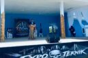 Rektor Unibrah Sarbaini A Karim saat membuka kegiatan Teknik Expo yang berlangsung di Desa Garojou