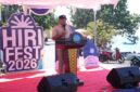 Sambutan Wakil Gubernur Malut Sarbin Sehe dalam acara pembukaan Hiri Fest