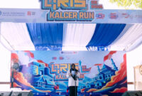 Staf Ahli Gubernur Bidang Kemasyarakatan dan SDM, Nurlela Muhammad saat membuka kegiatan festifal QRIS Kie Raha Kalcer Run 2026 