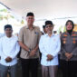 Staf Ahli Gubernur Maluku Utara Bidang Hukum, Politik, dan Pemerintahan, H. Fachrudin Tukuboya, yang mewakili Gubernur Maluku Utara, bersama Sultan Ternate dan Kapolresta Kota Ternate