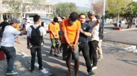 Para pelaku berhasil diamnkan atas kasus yang terjadi di Patani Barat