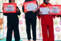 Lisa Istifadha Ishak juara 1 Fighter Putri Pencak Silat Kelas A