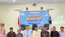 Foto bersama Rektor Unibrah serta para jajaran dan Kepala Perwakilan Deputi KPw Bank Indonesia Maluku Utara