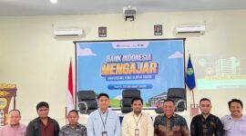 Foto bersama Rektor Unibrah serta para jajaran dan Kepala Perwakilan Deputi KPw Bank Indonesia Maluku Utara