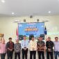 Foto bersama Rektor Unibrah serta para jajaran dan Kepala Perwakilan Deputi KPw Bank Indonesia Maluku Utara